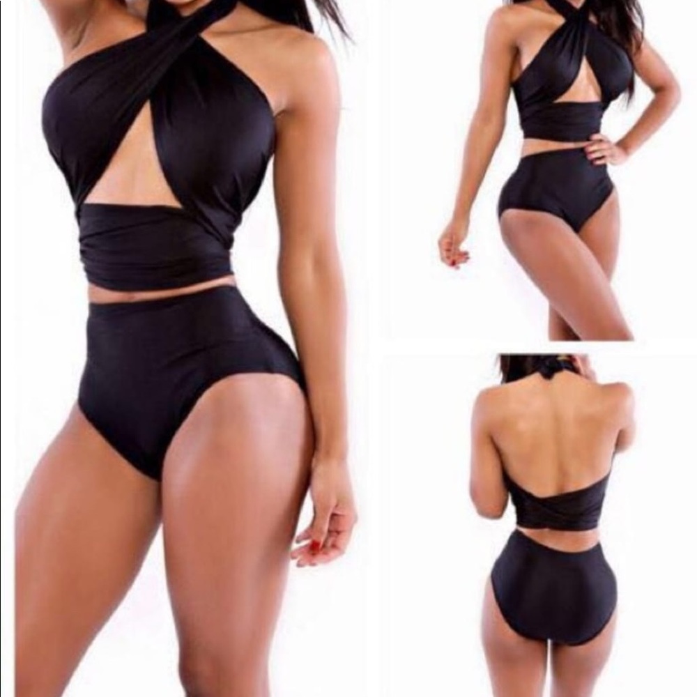 Please check actual pictures Women's Halter Geomet